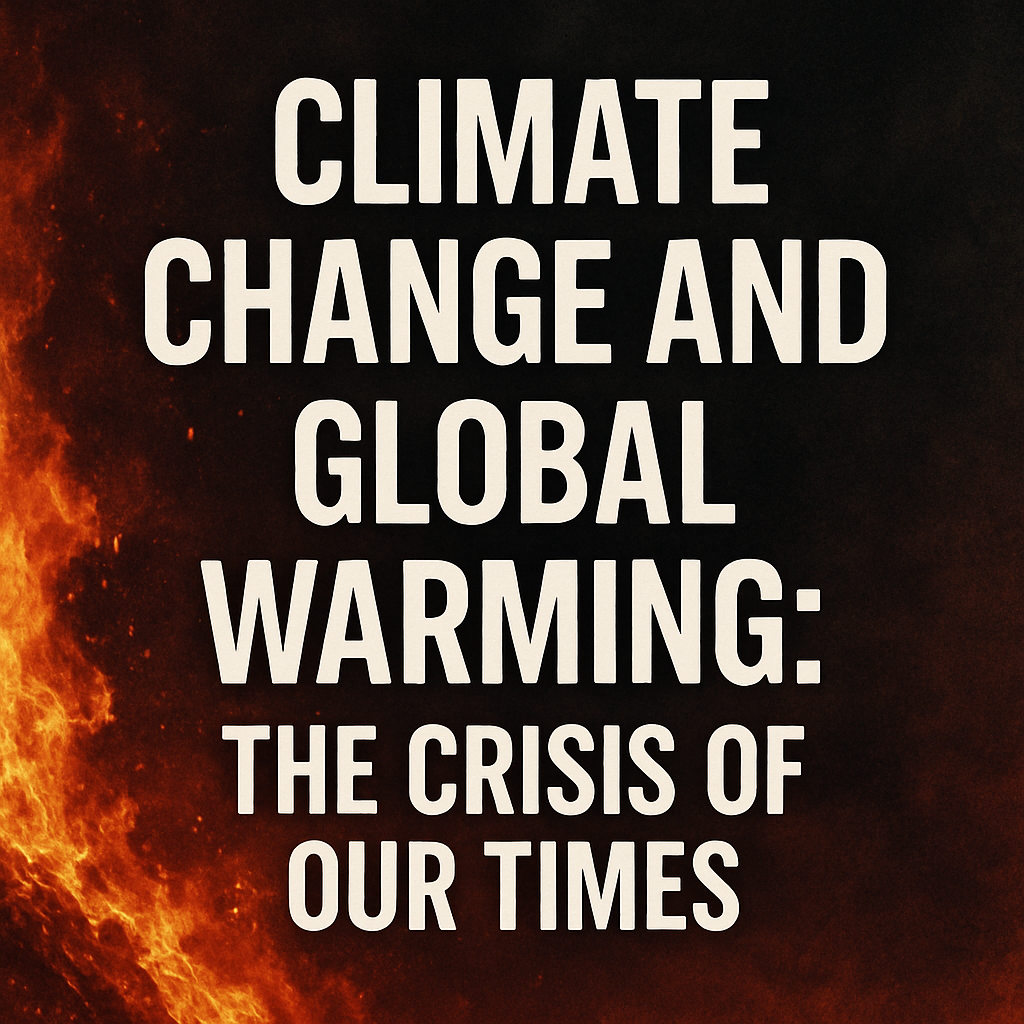 CLIMATE CHANGE AND GLOBAL WARMING: THE CRISIS OF OUR TIMES