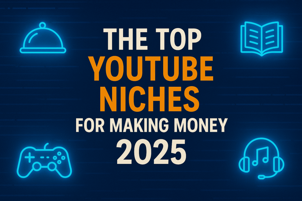 Top YouTube Niches to Make Big Money in 2025!