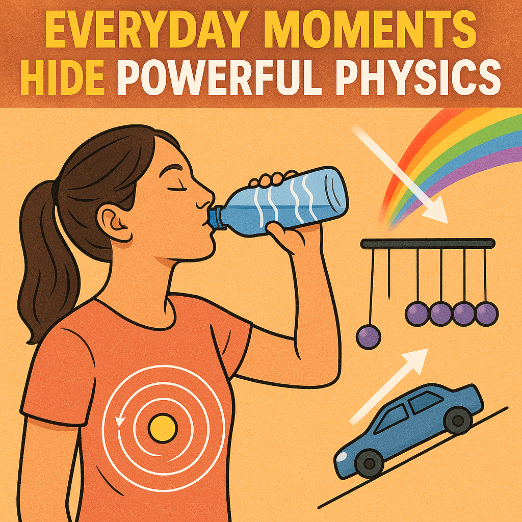 Everyday moments hide powerful physics that amaze and inspire
