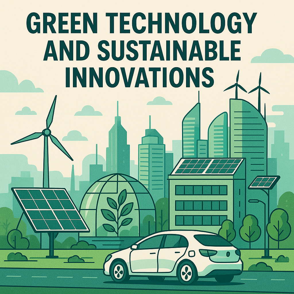 GREEN TECHNOLOGY AND SUSTAINABLE INNOVATIONS: PLACE THE TIMESCALE FOR A FUTURISTIC WORLD