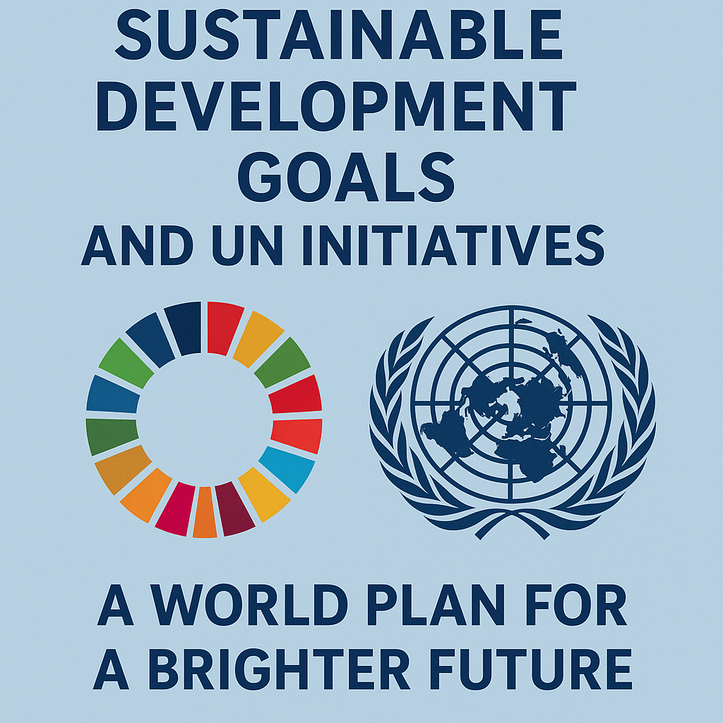 SUSTAINABLE DEVELOPMENT GOALS (SDGs) AND UN INITIATIVES: A WORLD PLAN FOR A BRIGHTER FUTURE