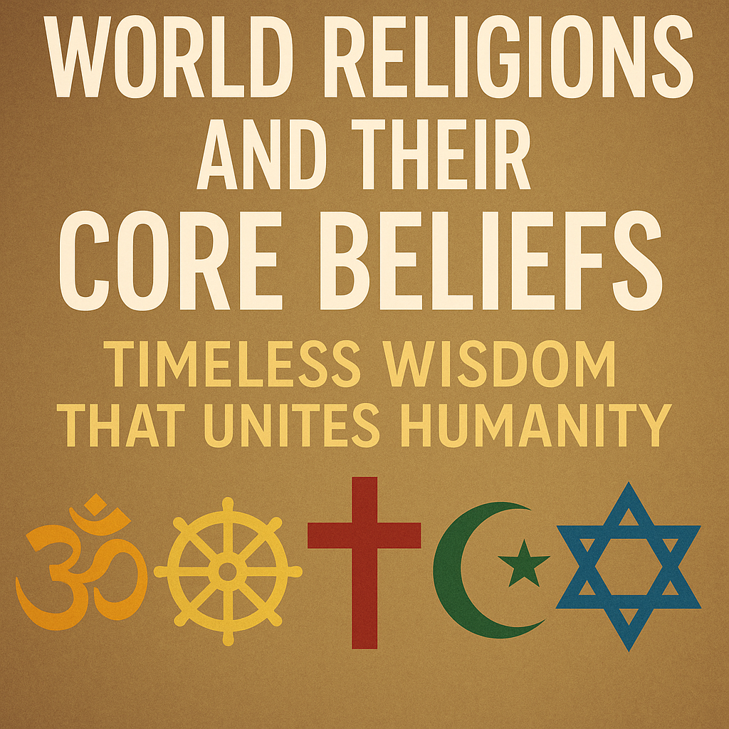 World Religions and Their Core Beliefs: Timeless Wisdom That Unites Humanity